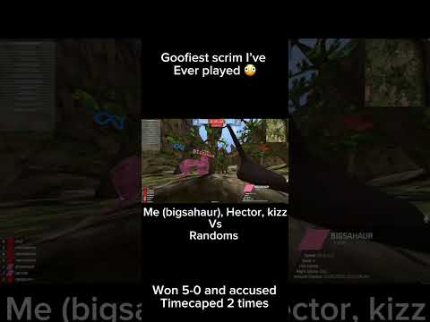 Goofiest scrim I’ve ever played 🫪 (timecaped) @Hectuh