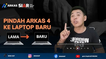 TUTORIAL PINDAH LAPTOP PADA ARKAS 4.1 KE LAPTOP YANG BARU