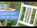 Costomise your garden chairs, Craft tutorial Costomise your garden chairs, Craft tutorial