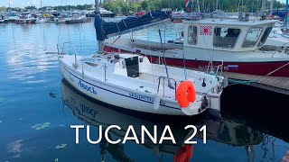 Минитонник Tucana 21 - обзор парусной яхты