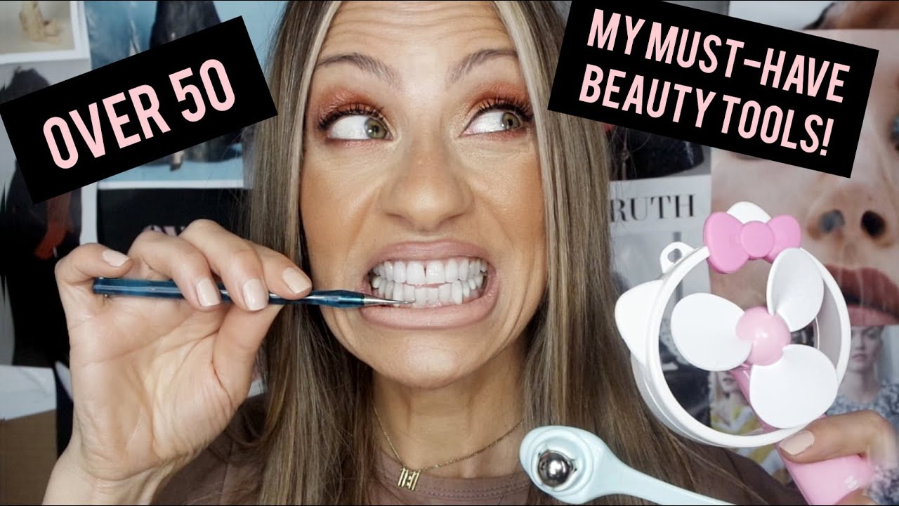 MY BEAUTY TOOL MUST HAVES OVER 50 IN MENOPAUSE STUNG BY SAMANTHA