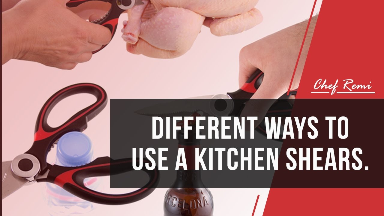 3 Ways to Use Kitchen Scissors - wikiHow