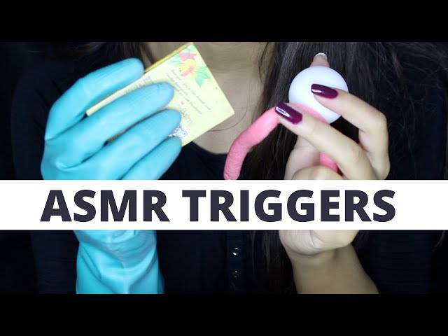 ASMR TRIGGERS (SLEEP & RELAXATION) (NO TALKING)