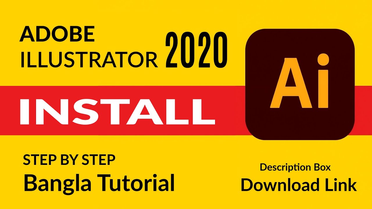 How to Install Adobe Illustrator | Step-by-Step Installation Guide (Bangla Tutorial)