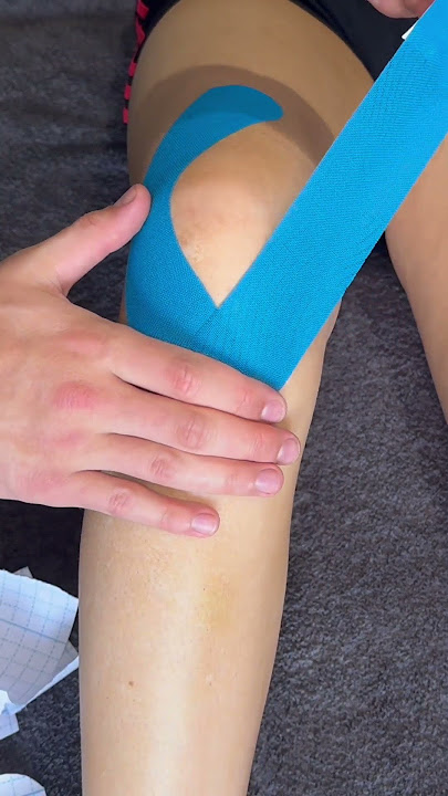 How to tape for knee pain/discomfort