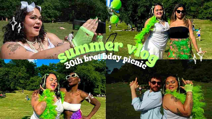 💚 BRAT SUMMER 💚 30th Bday Vlog in Brooklyn, NY ⭐ camcorder vlog 4 | QwnJanine