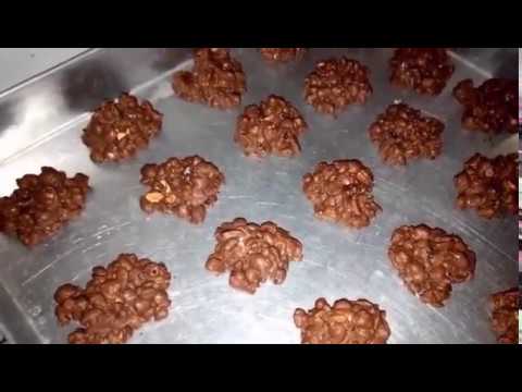Membuat Kue Kering" Coklat Kacang " Buat Lebaran - YouTube