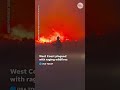 West Coast wildfires rage as firefighters battle over 100 blazes nationwide