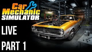 Car Mechanic Simulator | Live Stream Gameplay | Part 1 | Fixing Cars | Xbox One screenshot 3
