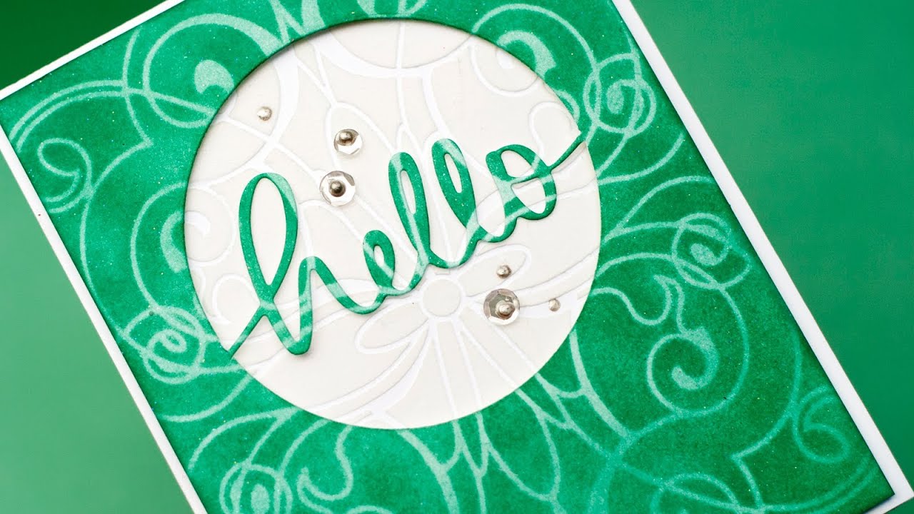 Window Die Cut Business Cards