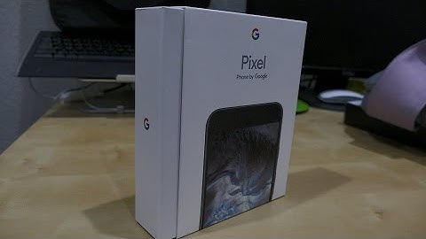 Google Pixel XL Unboxing and Initial Setup