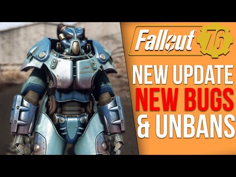 Fallout 76 News - New Update New Bugs, Big Unban Wave, New Secret Locations and Skins