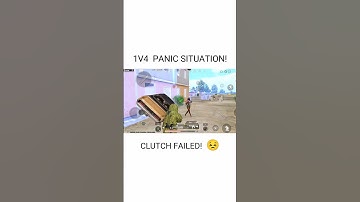 1V4 CLUTCH FAILED ! 🤧😣 #bgmi #bgmishorts #pubg #bgmivideos #bixiop #jonathan #1v4clutch