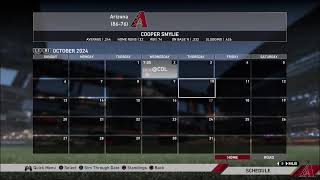Mlb the show 19 - career year 2024 92 overall arizona diamondbacks