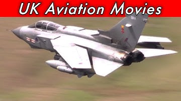 A busy day in the Mach Loop - Low level Tornado GR4 passes from Cad East