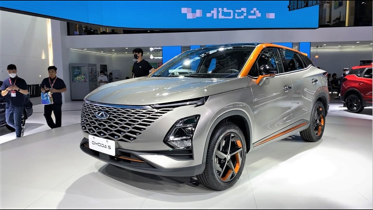 2022 Chery Omoda5 FirstLook Walkaround 2021 Guangzhou Motor Show 2022 