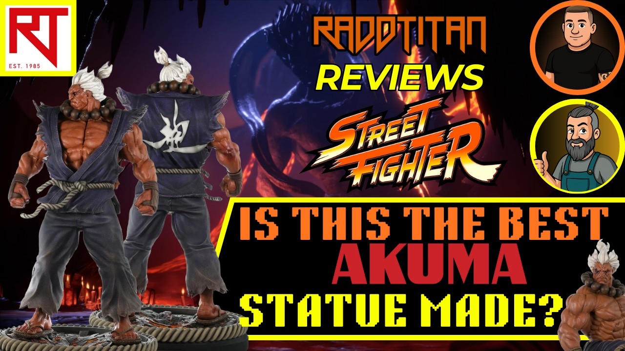 ストリートファイターPrototypeZ STU 1/4 Scale Akuma SHIN AKUMA 1:4 Statue Unboxing & Review | PrototypeZ Studios
