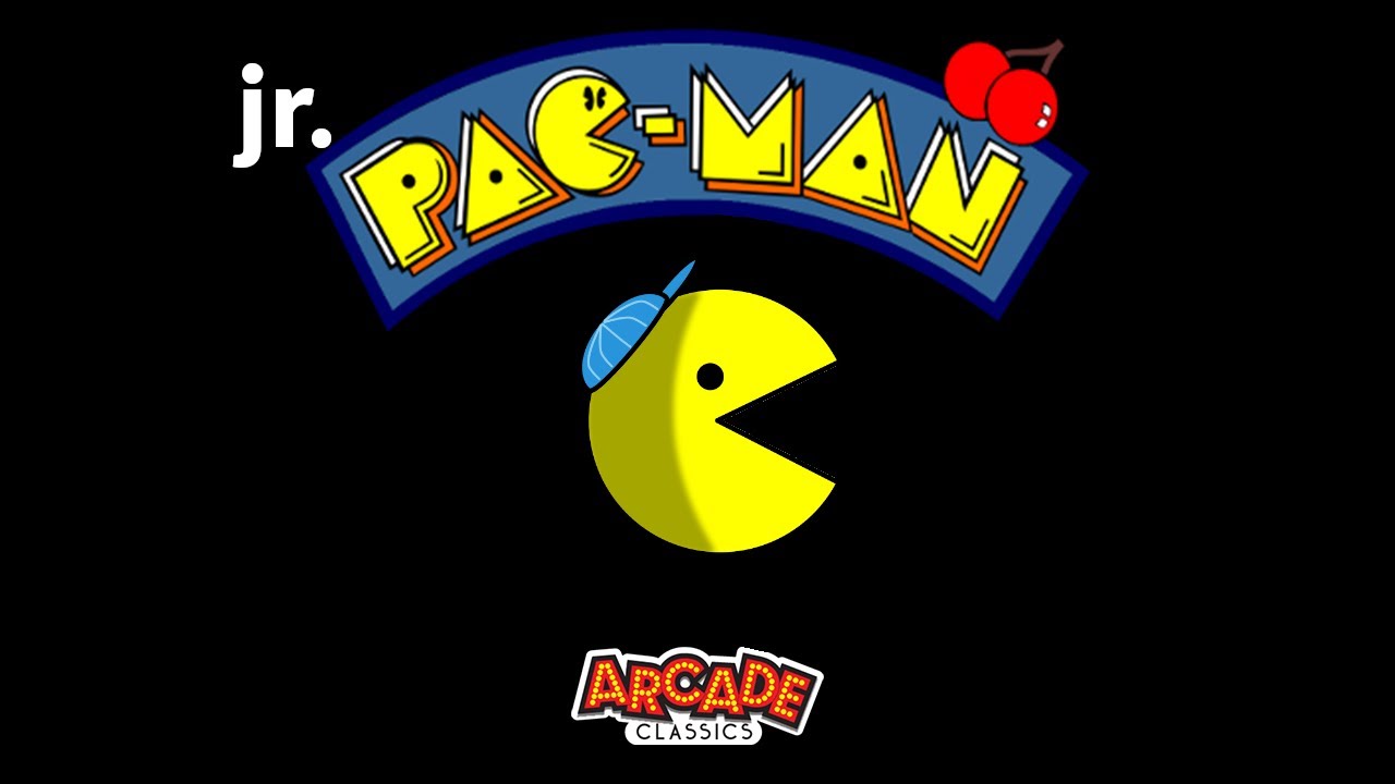 Pacman Classic Arcade Video Game (Featuring Secret Character Jr Pac man ...