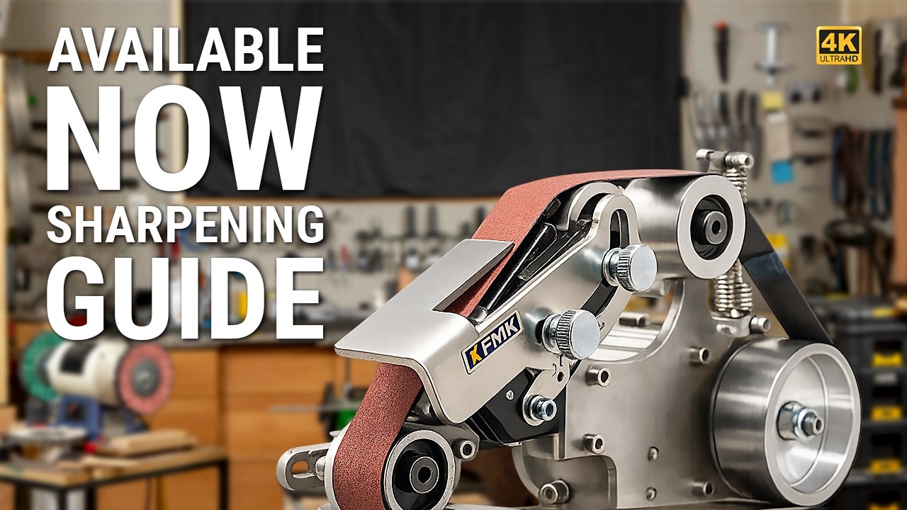 The Ultimate 1x30 Belt Grinder Upgrade KSAG-5 Official Launch [4K]