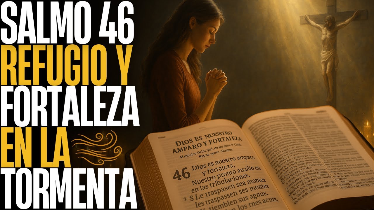 Salmo 46: Refugio y Fortaleza en Tu Tormenta. ¡Reza Esto Hoy! - YouTube