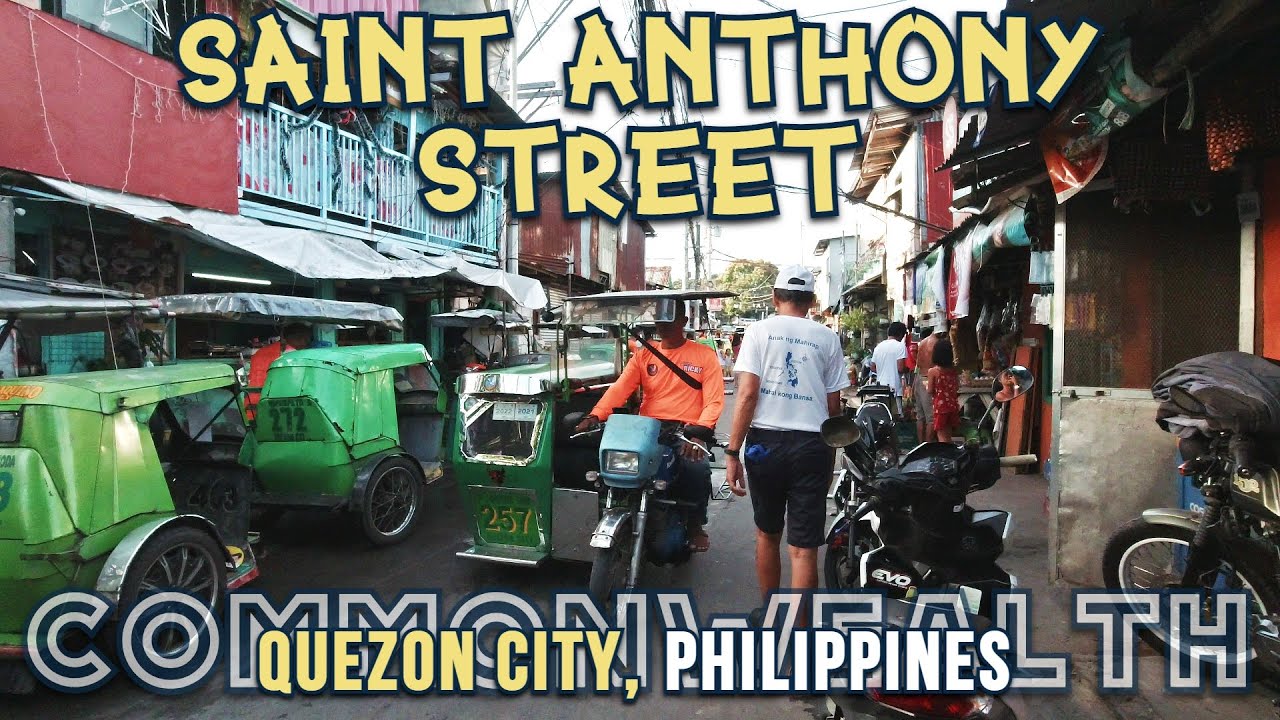 SAINT ANTHONY STREET In Commonwealth, Quezon City, Metro Manila, Philippines