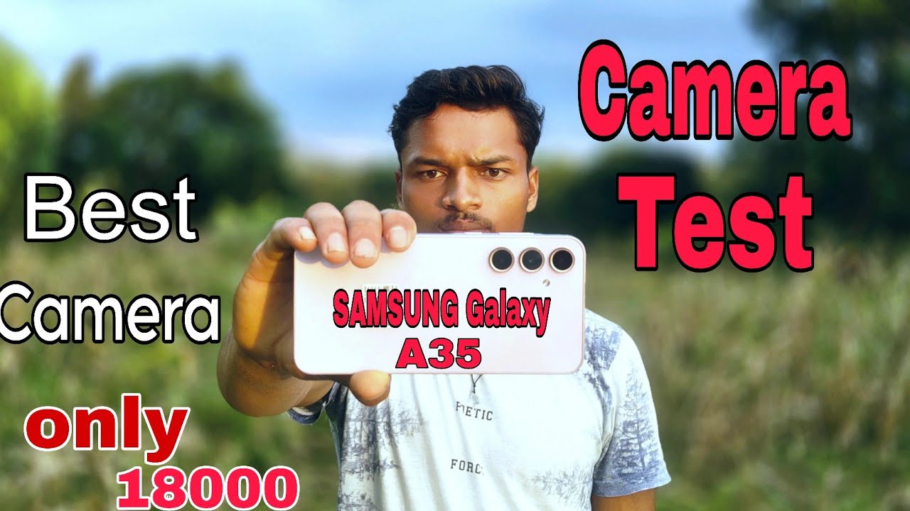 SAMSUNG Galaxy A35 ka Camera Test 