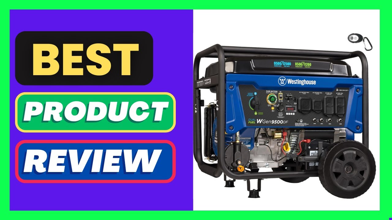 Westinghouse 12500 Watt Dual Fuel Home Backup Portable Generator