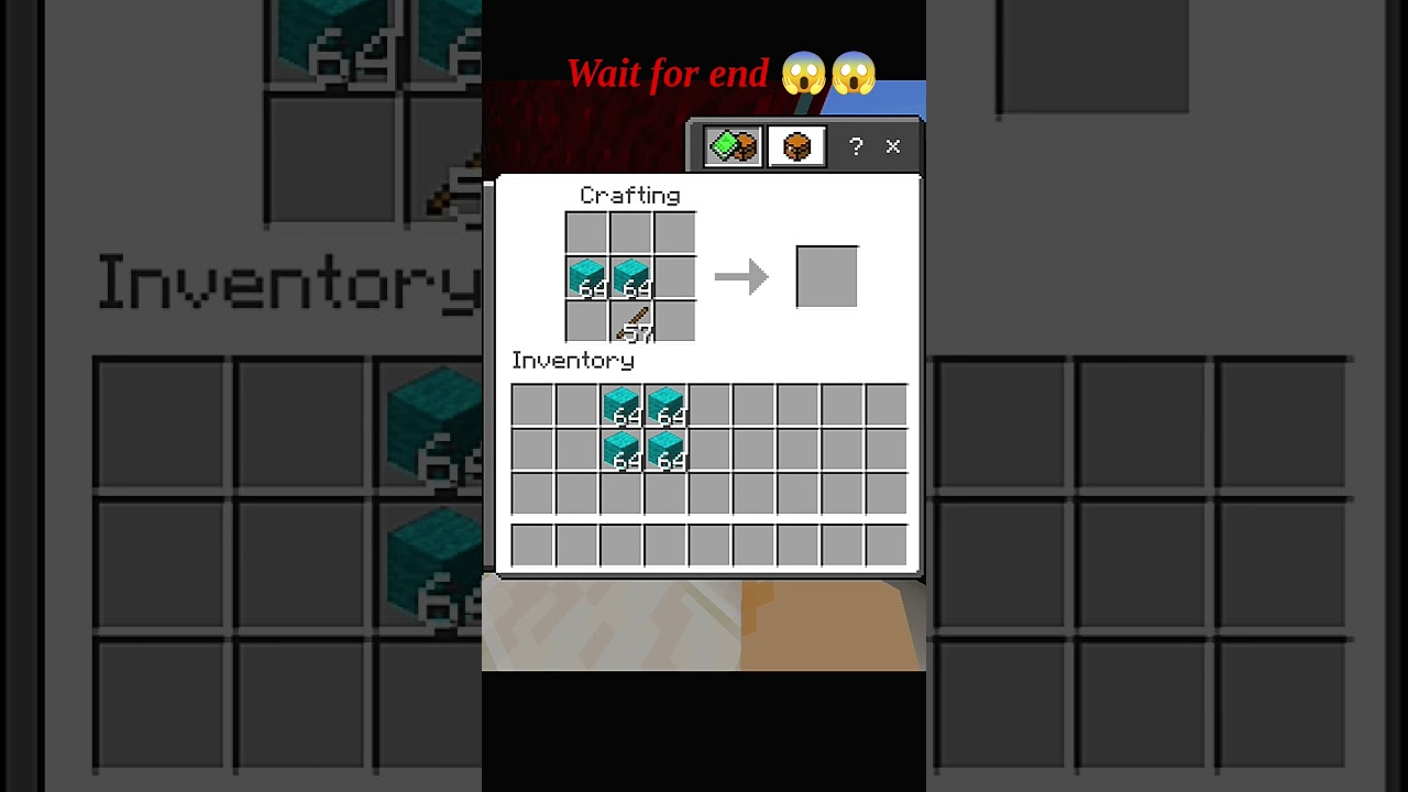 minecraft new video 😱 and new crafting 