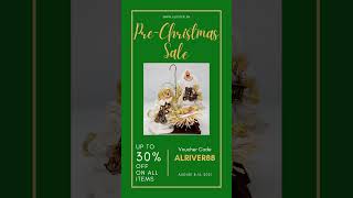 ALRIVER PRE-CHRISTMAS SALE