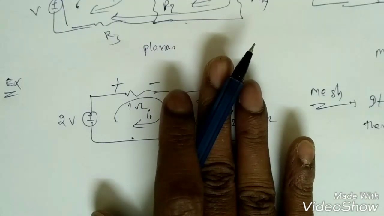 Network Theory Lec-11-1: Mesh Analysis - YouTube