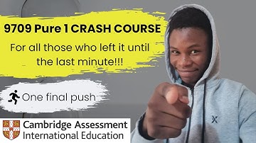 Pure 1 A Level Maths Crash Course || Every Possible Question Type