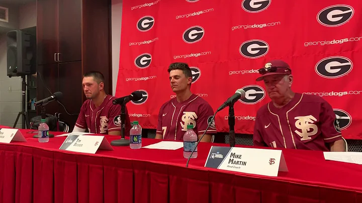 FSUs Martin, Mendoza and Becker discuss Game 1 win