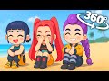 360° Mission: Rescue Hunrtix from prison | K Pop Demon Hunters