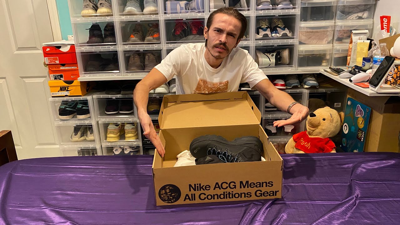 Unboxing Nike ACG Gaiadome Gore Tex Boots - YouTube