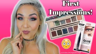 Urban Decay Stoned Vibes Palette Look & Swatches + Kiss Lash Glue Liner!