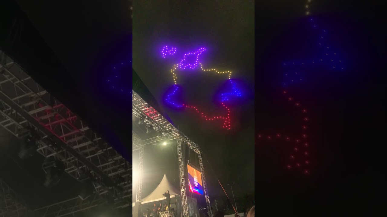 Show de drones parte 2 