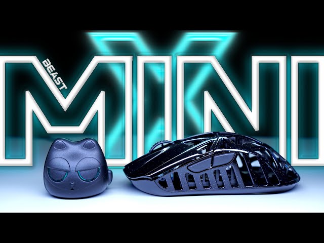 マウス・トラックボール WLMOUSE Beast X mini IceBlue MK x WLMOUSE Beast X Mini Wireless 8K Mouse