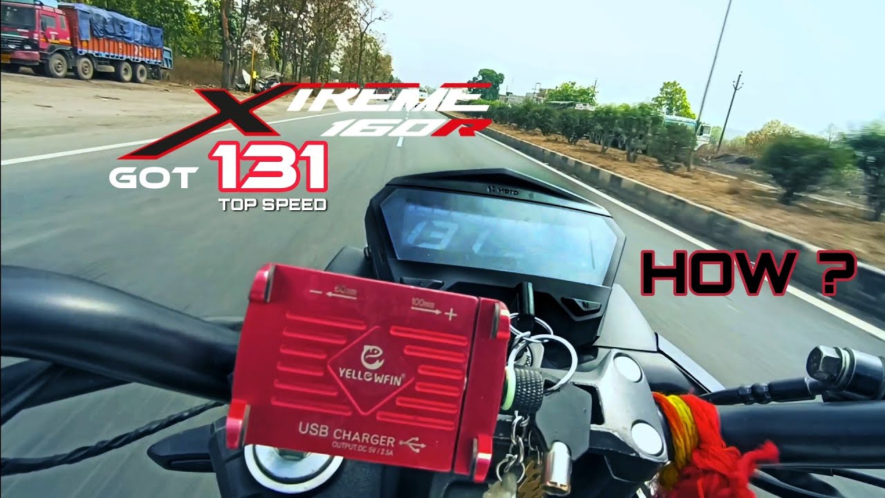HOW TO INCREASE TOP SPEED || XTREME 160R || #xtreme160r #herobikes # ...