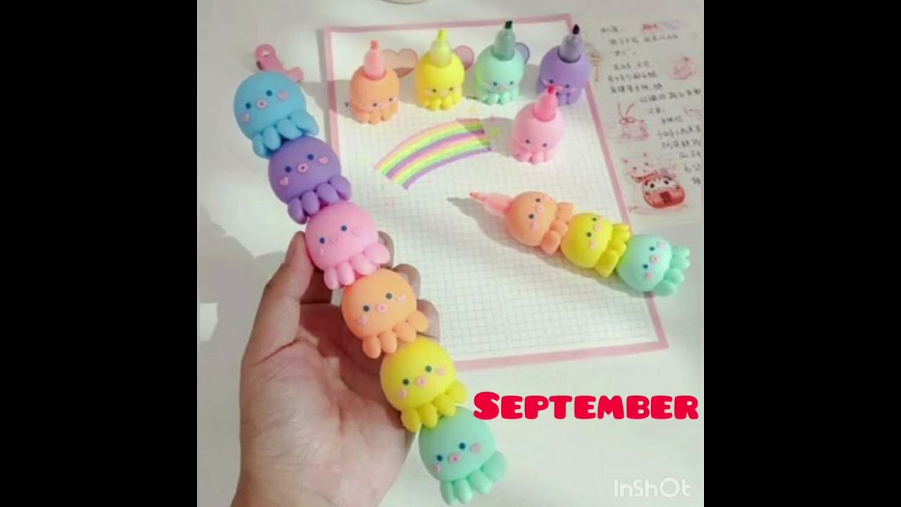 pick your month and see your stationary