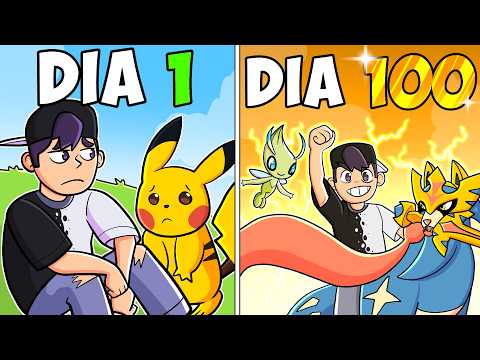 I SURVIVED 100 DAYS IN PIXELMON BRAZIL! THE MOVIE