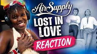 AFRICAN GIRL FIRST TIME HEARING Air Supply  - Lost In Love 