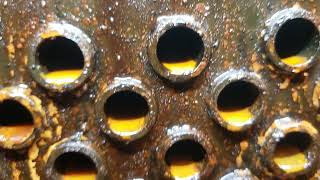 API 510 inspection // erosion of Channel and Channel cover