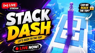 😍Stack dash game play Livestream🛑#livestreem #gameplay screenshot 4