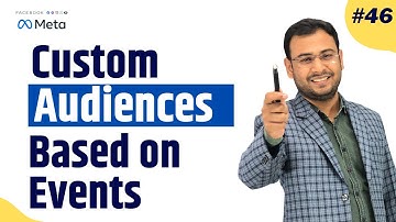 How to create custom audiences basis of Events in Facebook Page | Facebook ads Course |#46