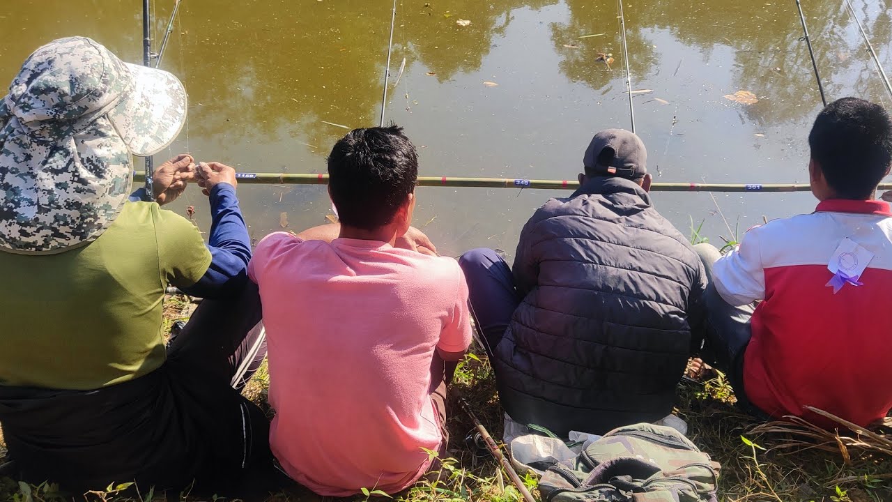 Fishing competition  Daram Bazar ni 1st step starting Video niang'na baita mande gapjok