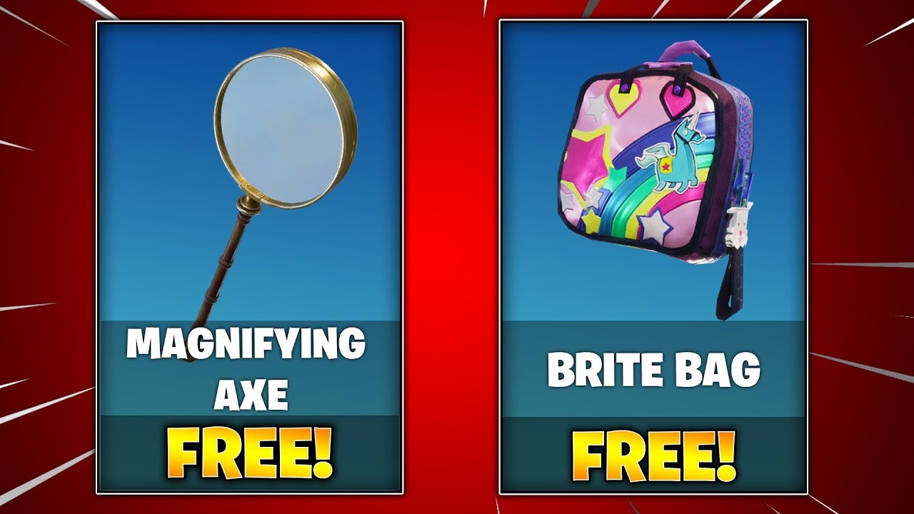 How To UNLOCK FREE Magnifying Axe & Brite Bag Exclusives! (Fortnite China Exclusives)