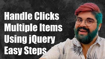 How to Handle Click Events on Multiple Elements with jQuery