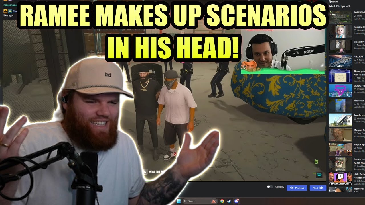 Реакция Хатча на неожиданное появление PD в CG Warehouse, Шотц о том, почему компьютерная графика...