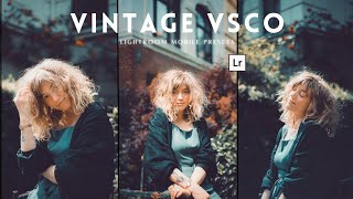 Vintage Vsco - Free Lightroom Mobile Presets | Lightroom Tutorial 2024