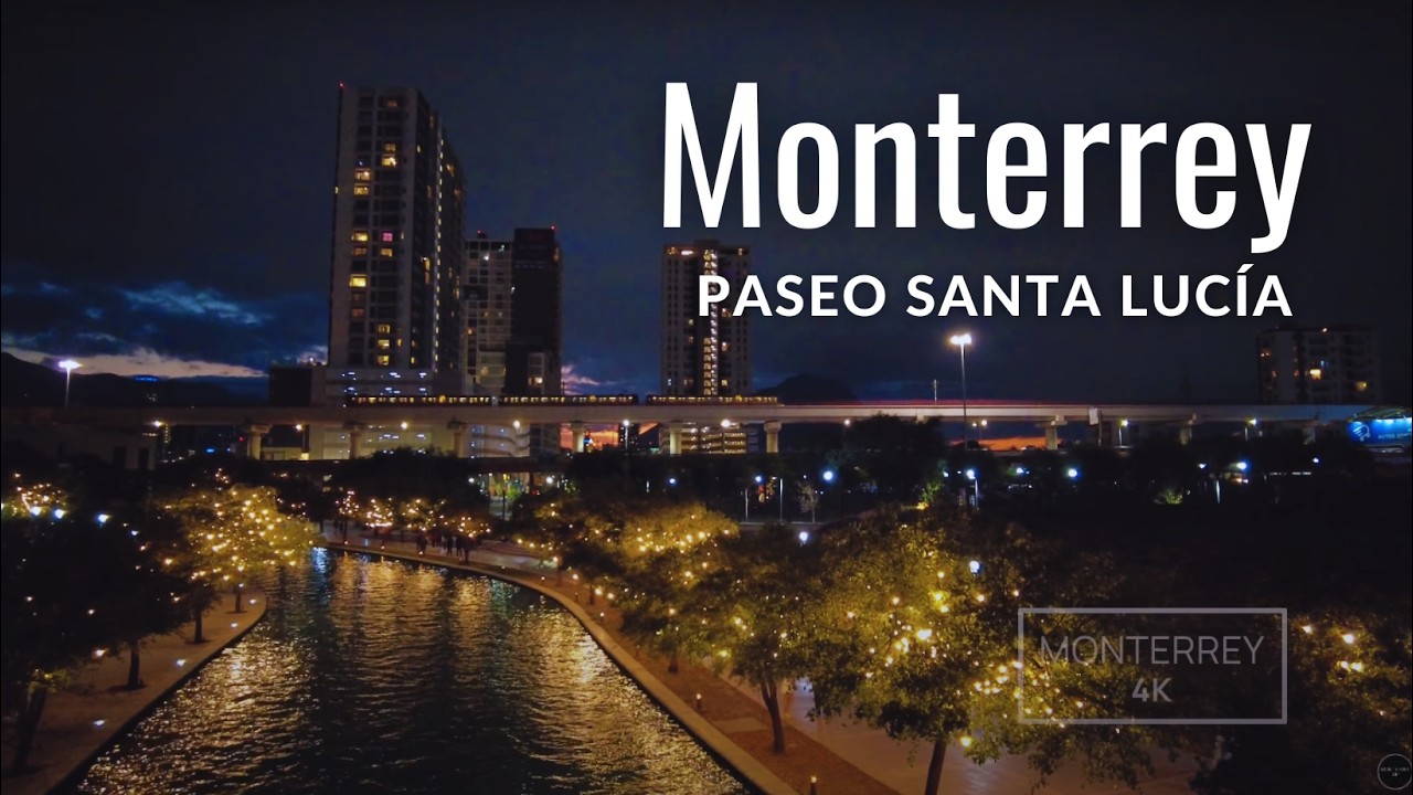 [ 4K ] Paseo Santa Lucía Fundidora Monterrey NL México - Walking tour - Monterrey 4K #asmrwalk